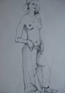 Gypsy, Nude Standing